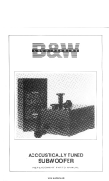 Bowers & Wilkins Acoustitune-Service-manual-ADNA